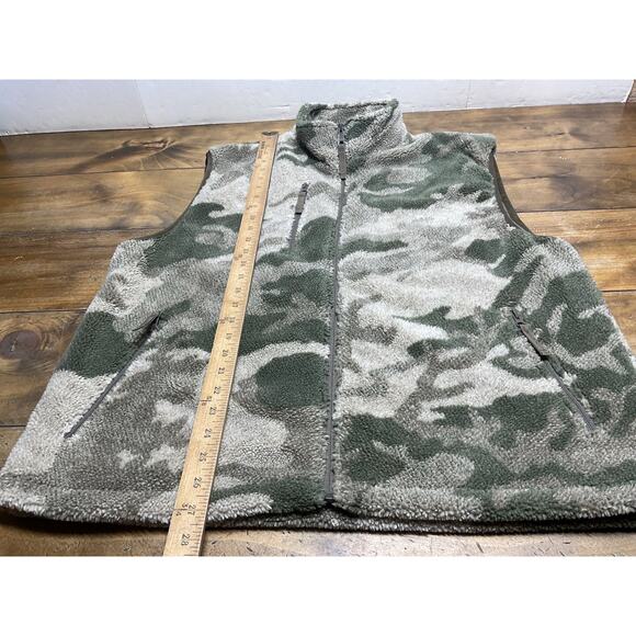 Cabela's Berber Fleece Windshear Outfitter Camo Vest Size Large - Picture 7 of 14